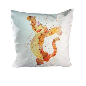 Pooh Tigger the Orange Tiger Mouse Themed Decorative Pillowcase